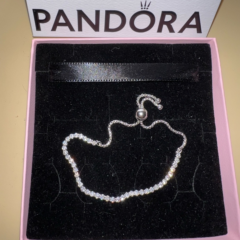 Pandora sparkling slider tennis bracket